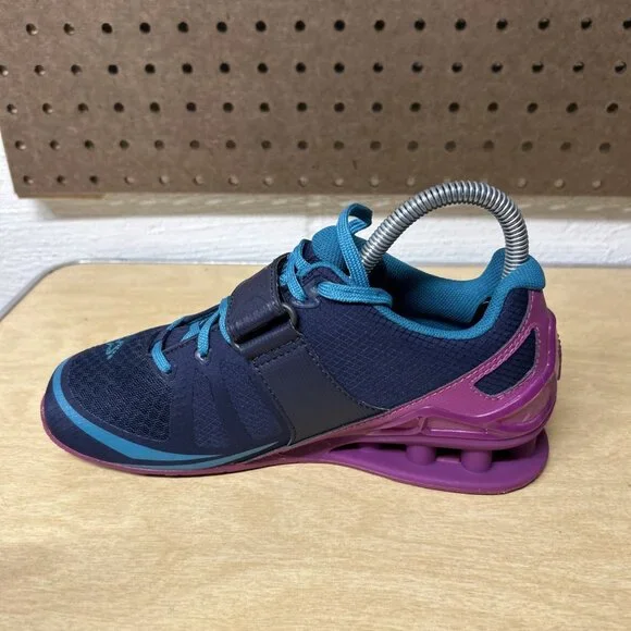 Inov8 Fastlift 325 Weightlifting Gym Shoes Women’s Blue Purple Size 6 - Picture 5 of 9